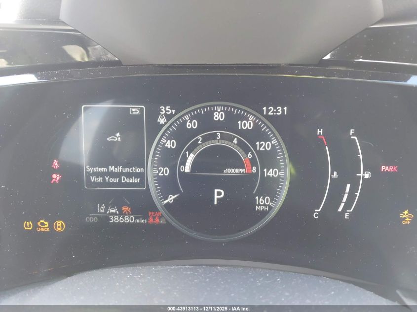 2024 Lexus Nx 350 Premium VIN: 2T2GGCEZ1RC043389 Lot: 43913113