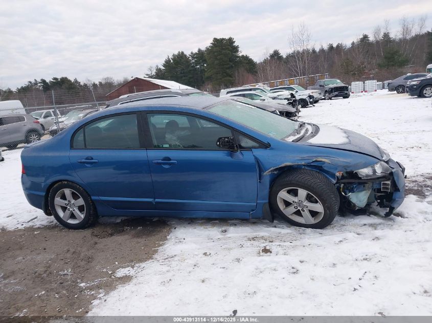 2009 Honda Civic Lx-S VIN: 19XFA16649E022080 Lot: 43913114