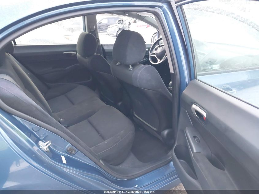 2009 Honda Civic Lx-S VIN: 19XFA16649E022080 Lot: 43913114