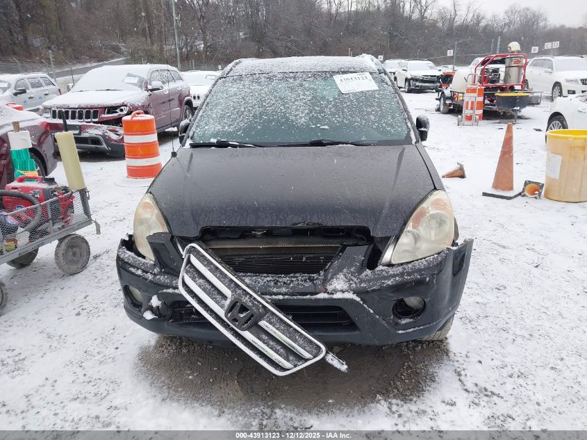 2006 Honda Cr-V Se VIN: JHLRD78986C040151 Lot: 43913123