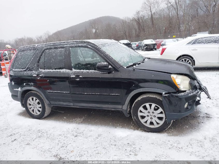 2006 Honda Cr-V Se VIN: JHLRD78986C040151 Lot: 43913123