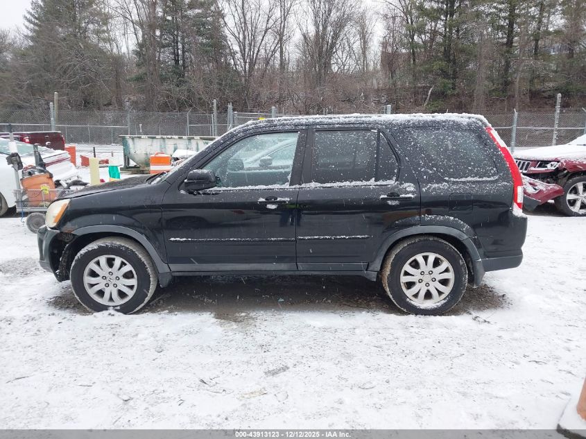 2006 Honda Cr-V Se VIN: JHLRD78986C040151 Lot: 43913123