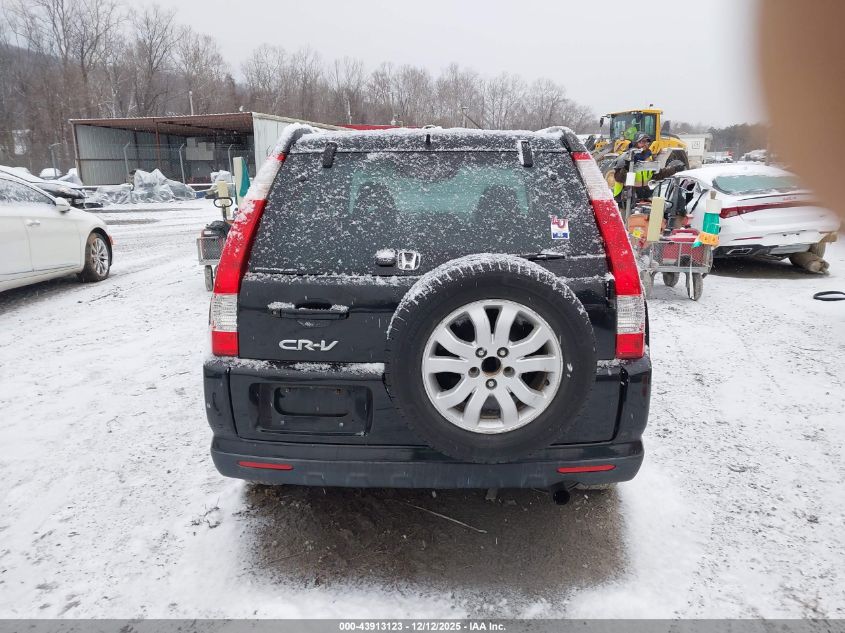 2006 Honda Cr-V Se VIN: JHLRD78986C040151 Lot: 43913123