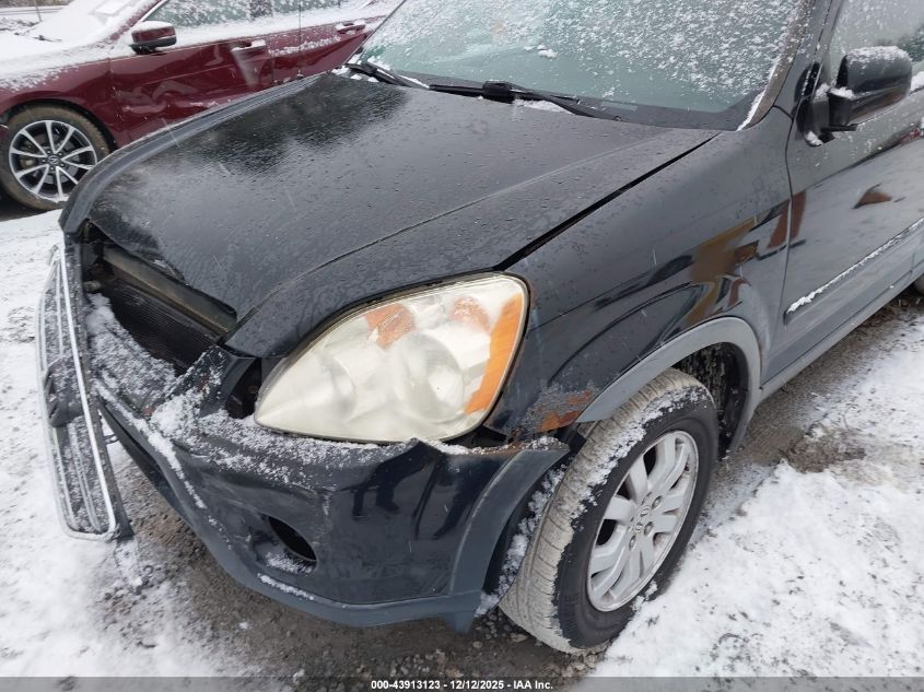 2006 Honda Cr-V Se VIN: JHLRD78986C040151 Lot: 43913123