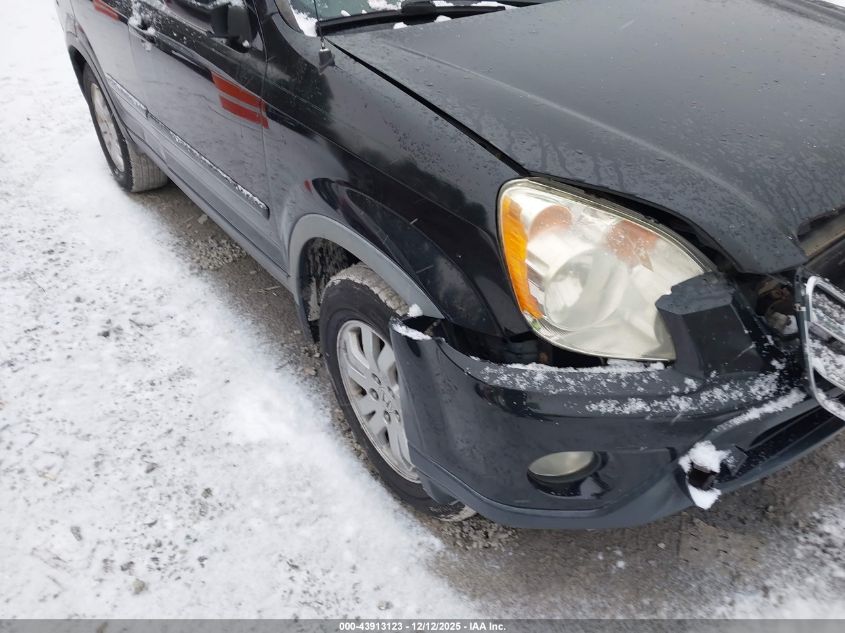 2006 Honda Cr-V Se VIN: JHLRD78986C040151 Lot: 43913123