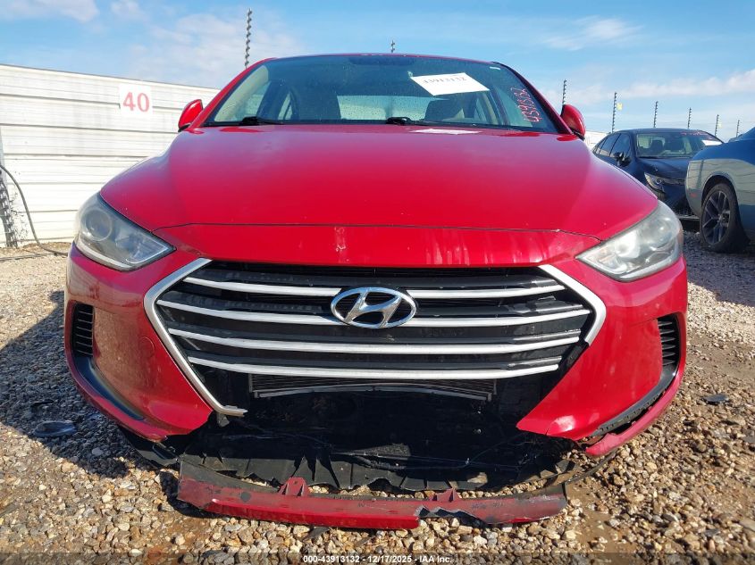 2017 Hyundai Elantra Se VIN: KMHD84LF1HU136963 Lot: 43913132