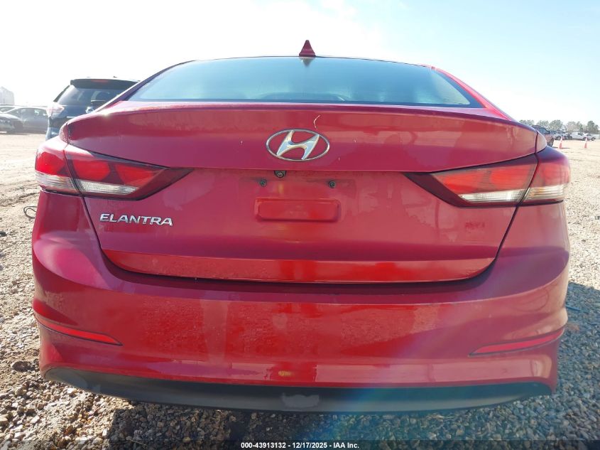 2017 Hyundai Elantra Se VIN: KMHD84LF1HU136963 Lot: 43913132