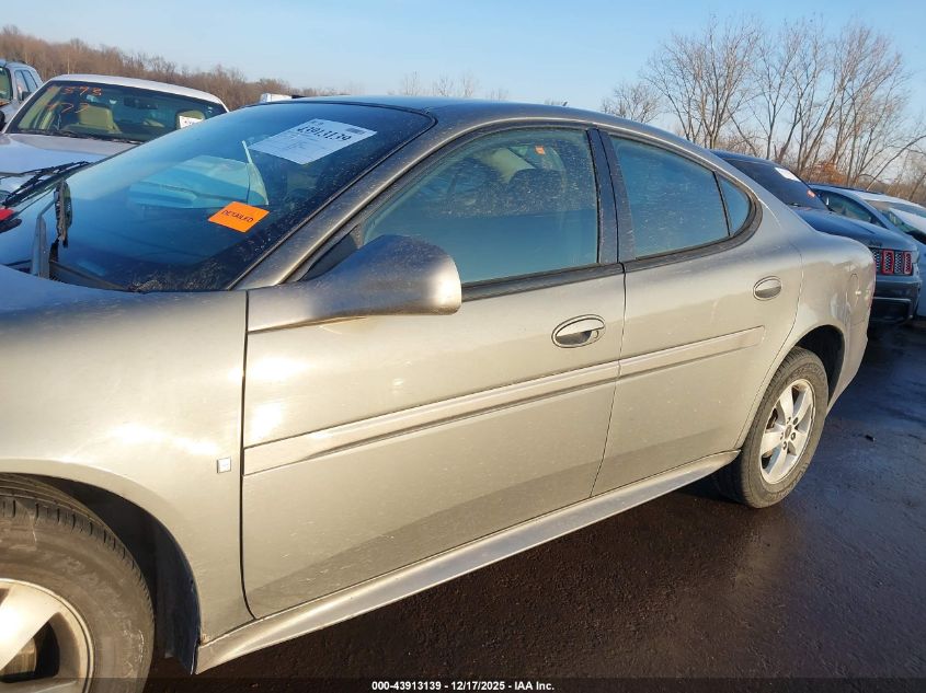 2008 Pontiac Grand Prix VIN: 2G2WP552781181583 Lot: 43913139