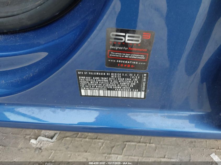 2024 Volkswagen Jetta 1.5T Sport VIN: 3VWAM7BU5RM024836 Lot: 43913157