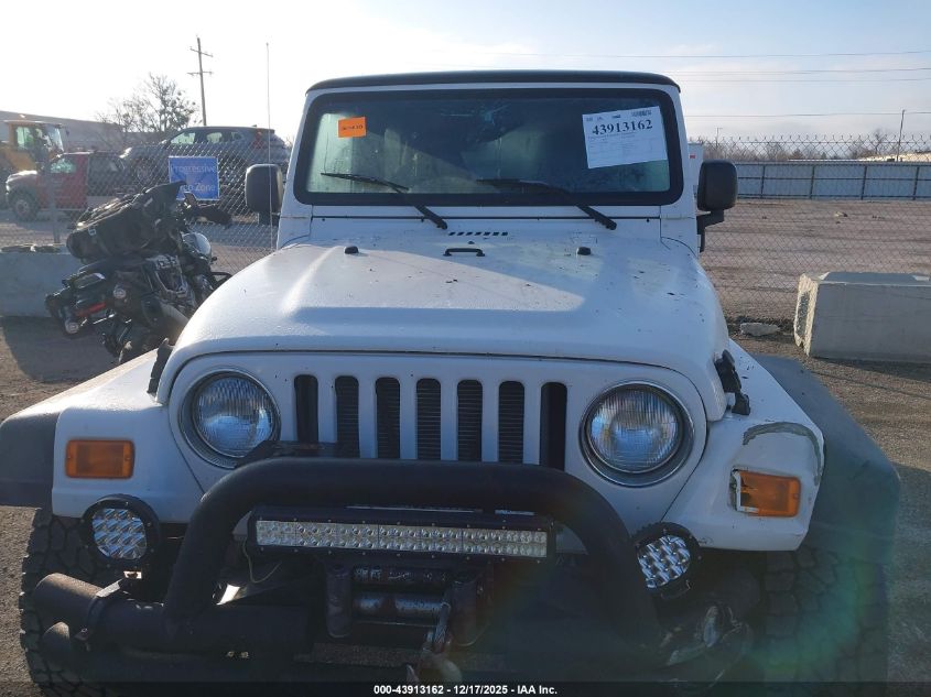 2005 Jeep Wrangler Unlimited VIN: 1J4FA44S45P380625 Lot: 43913162