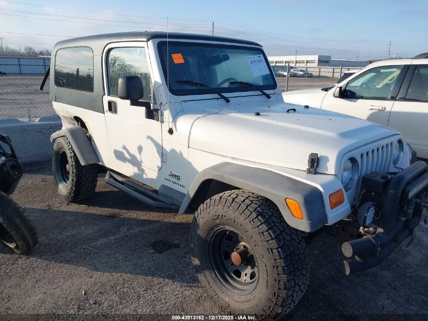 2005 Jeep Wrangler Unlimited VIN: 1J4FA44S45P380625 Lot: 43913162