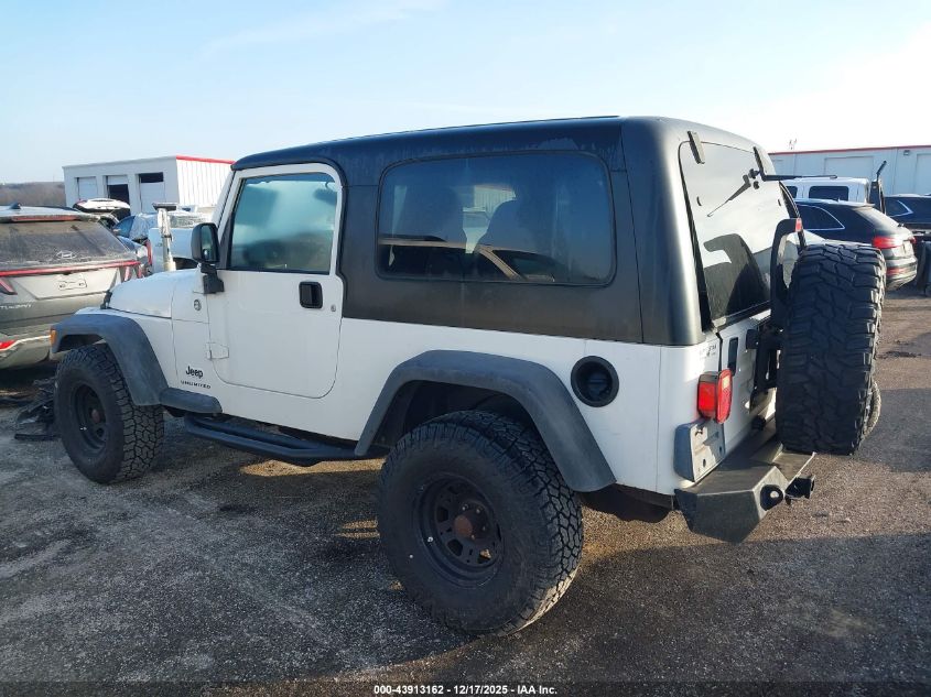 2005 Jeep Wrangler Unlimited VIN: 1J4FA44S45P380625 Lot: 43913162