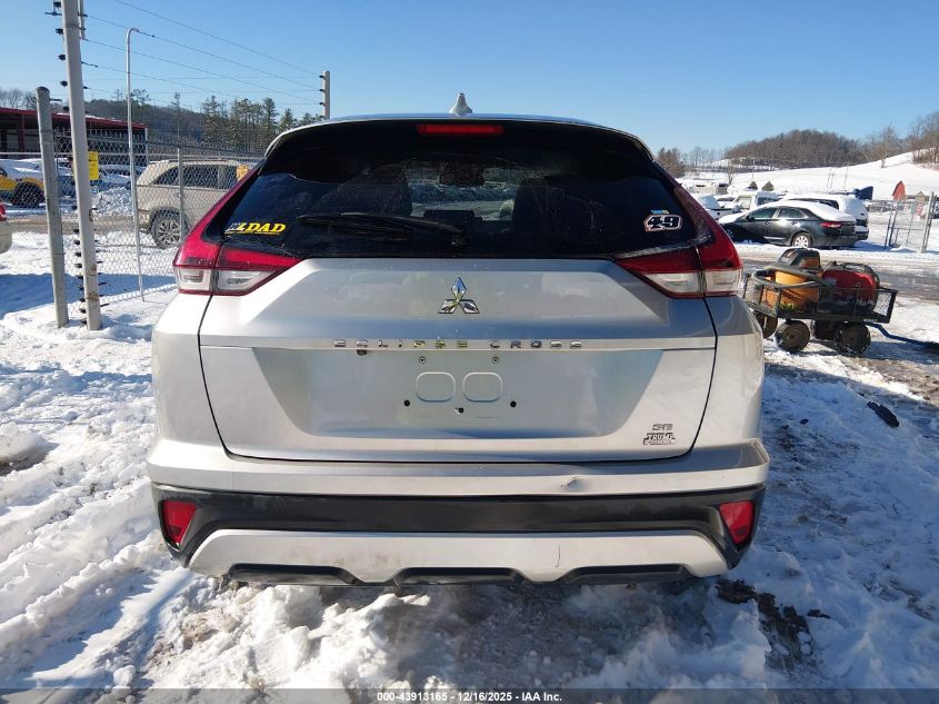 2022 Mitsubishi Eclipse Cross Se/Se Special Edition S-Awc/Sel S-Awc/Sel Special Edition S-Awc VIN: JA4ATWAA4NZ000585 Lot: 43913165