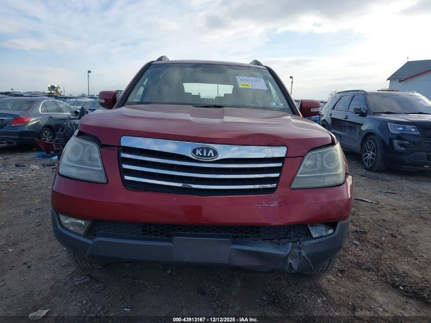 2009 Kia Borrego Ex V6 VIN: KNDJJ741395023088 Lot: 43913167