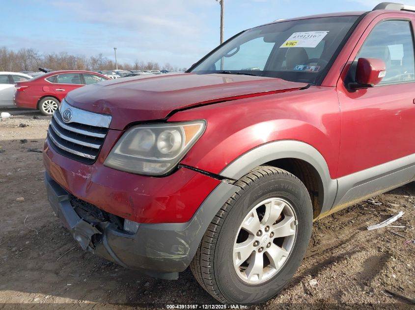 2009 Kia Borrego Ex V6 VIN: KNDJJ741395023088 Lot: 43913167