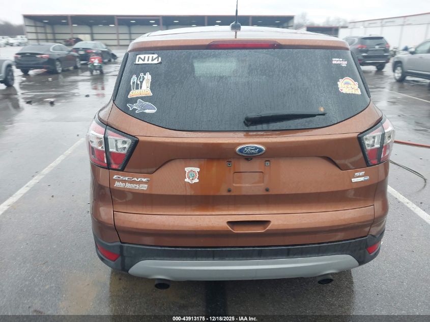 2017 Ford Escape Se VIN: 1FMCU9G9XHUC52185 Lot: 43913175