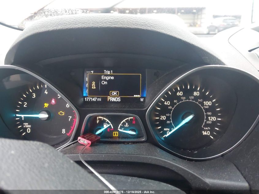 2017 Ford Escape Se VIN: 1FMCU9G9XHUC52185 Lot: 43913175