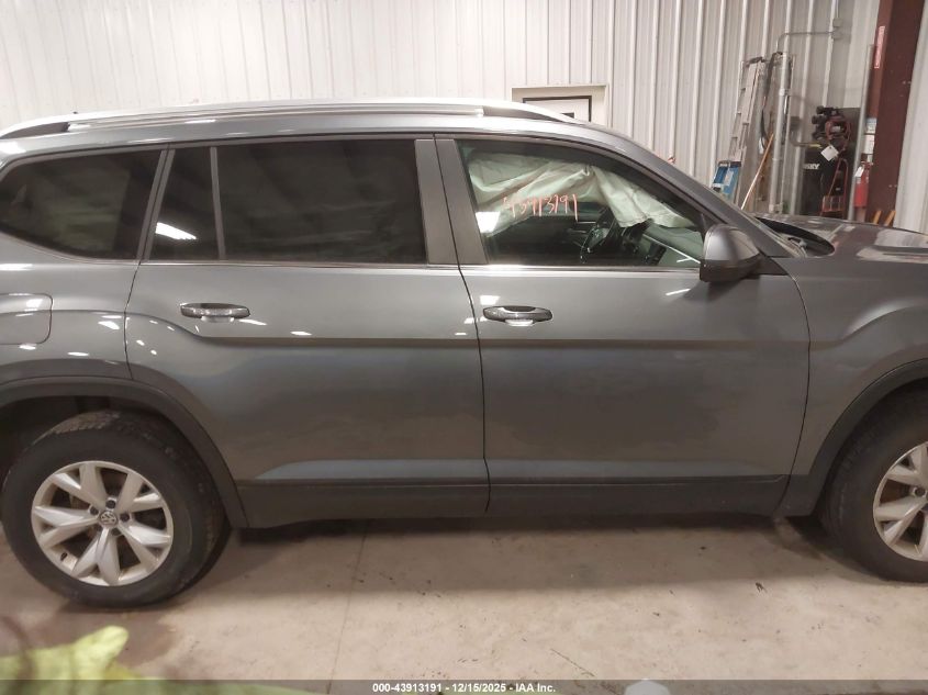 2019 Volkswagen Atlas 3.6L V6 Se VIN: 1V2LR2CA8KC589172 Lot: 43913191