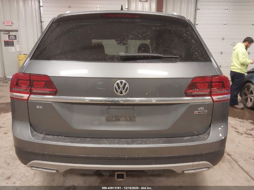 2019 Volkswagen Atlas 3.6L V6 Se VIN: 1V2LR2CA8KC589172 Lot: 43913191