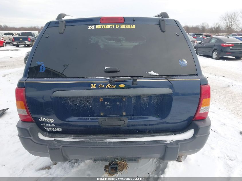 2004 Jeep Grand Cherokee Laredo VIN: 1J4GW48S04C307192 Lot: 43913209