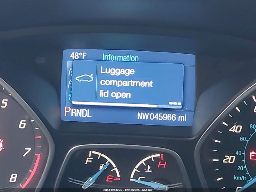 2014 Ford Focus Se VIN: 1FADP3F29EL152670 Lot: 43913225