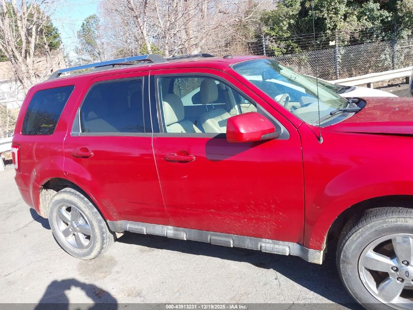 2011 Ford Escape Limited VIN: 1FMCU0E76BKA25754 Lot: 43913231