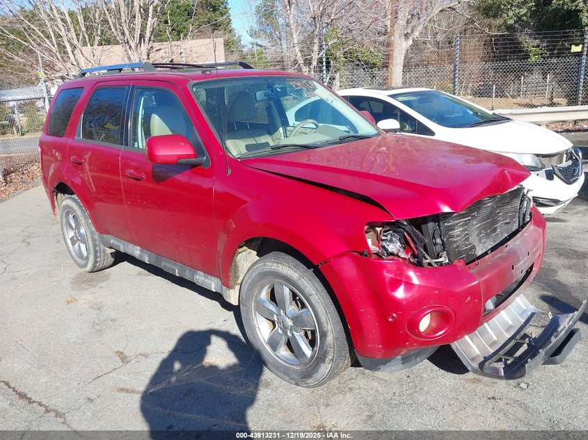 1FMCU0E76BKA25754 2011 Ford Escape Limited auction photo 1