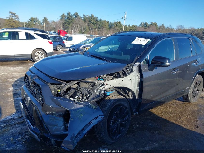 2023 Toyota Rav4 Hybrid Xse VIN: 4T3E6RFV2PU139614 Lot: 43913266