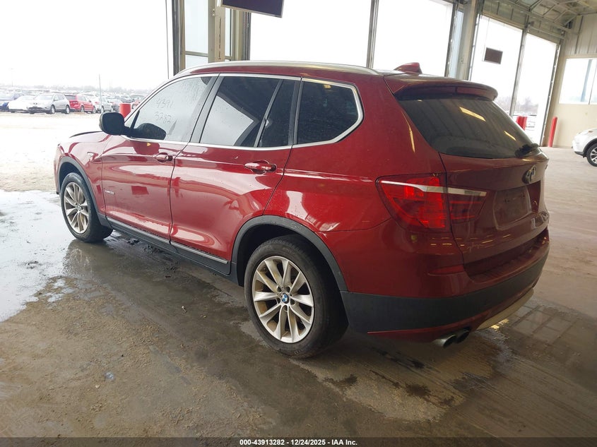 Vin: 5uxwx9c56e0d24032, lot: 44408890, bmw x3 xdrive28i 20143