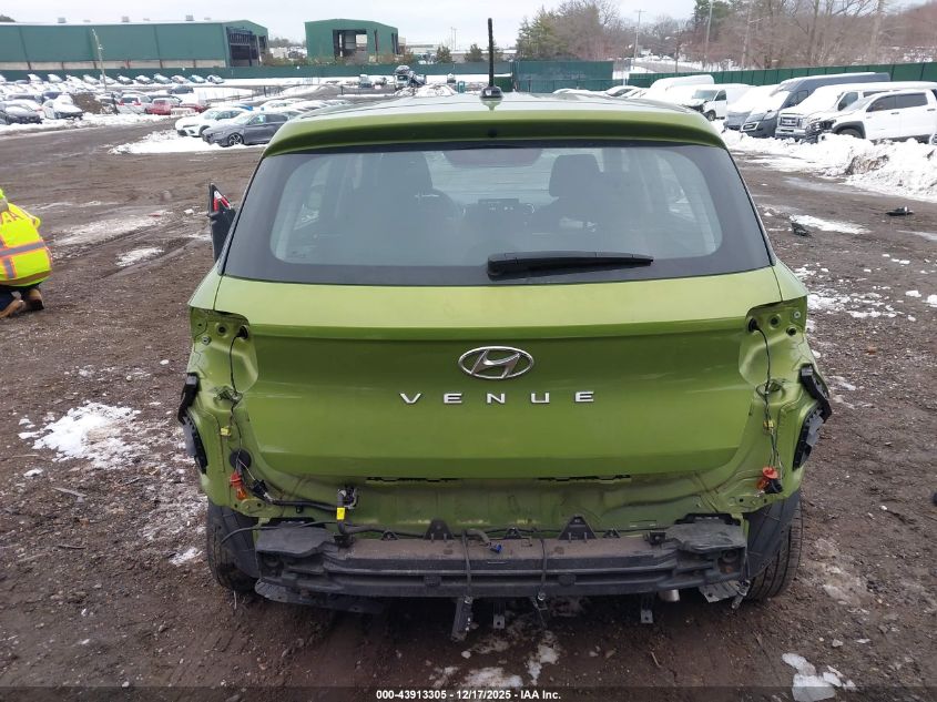2024 Hyundai Venue Se VIN: KMHRB8A38RU318961 Lot: 43913305