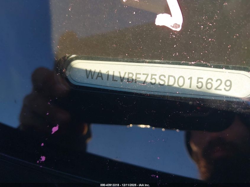 2025 Audi Q7 Premium Plus 55 Tfsi Quattro Tiptronic VIN: WA1LVBF75SD015629 Lot: 43913318