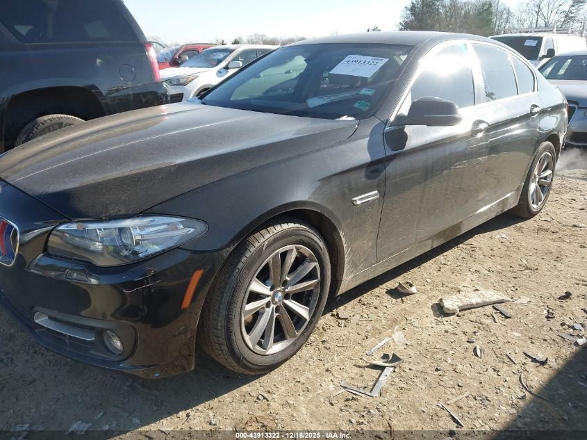 2016 BMW 528I VIN: WBA5A5C56GG348911 Lot: 43913322