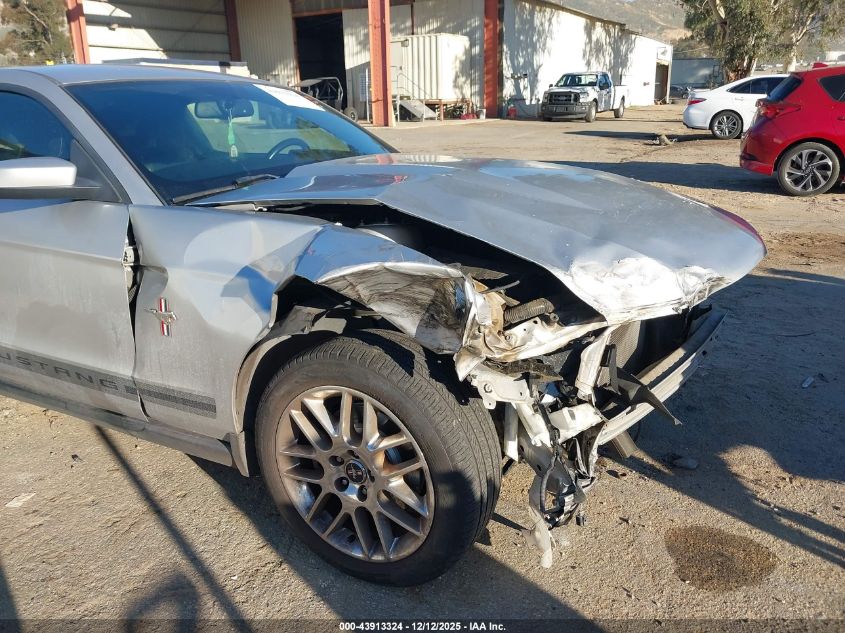 2012 Ford Mustang V6 Premium VIN: 1ZVBP8AM3C5268033 Lot: 43913324