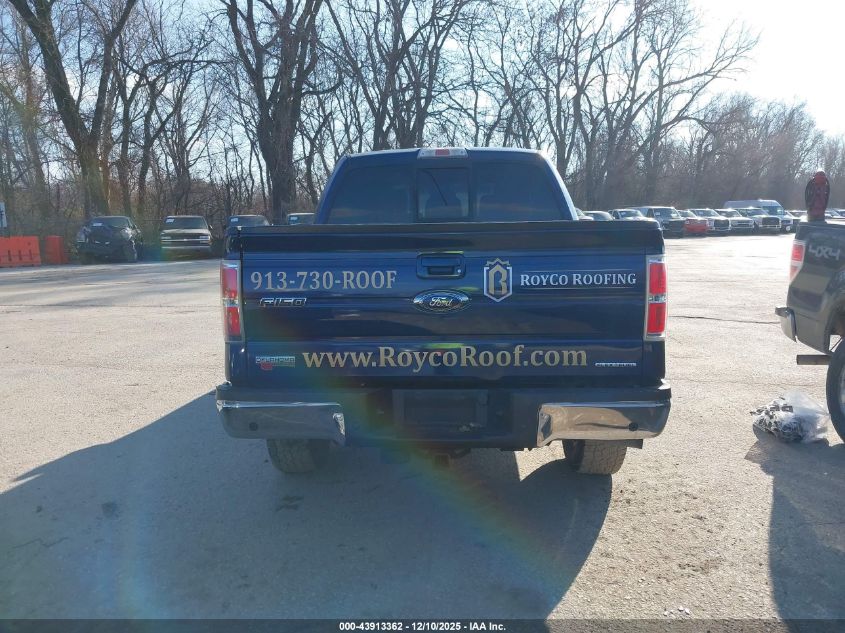 2012 Ford F-150 Lariat VIN: 1FTFW1ET1CFA42809 Lot: 43913362