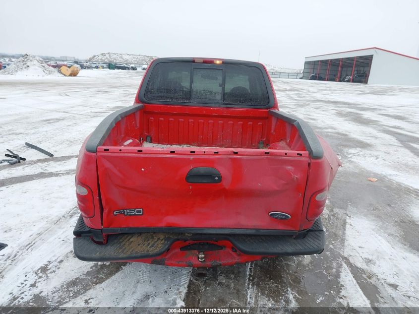 2000 Ford F-150 Lariat/Xl/Xlt VIN: 1FTRX07L4YKB17454 Lot: 43913376