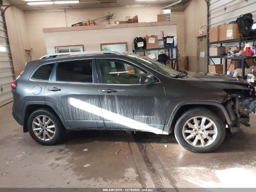 2015 Jeep Cherokee Limited VIN: 1C4PJMDS5FW606740 Lot: 43913379