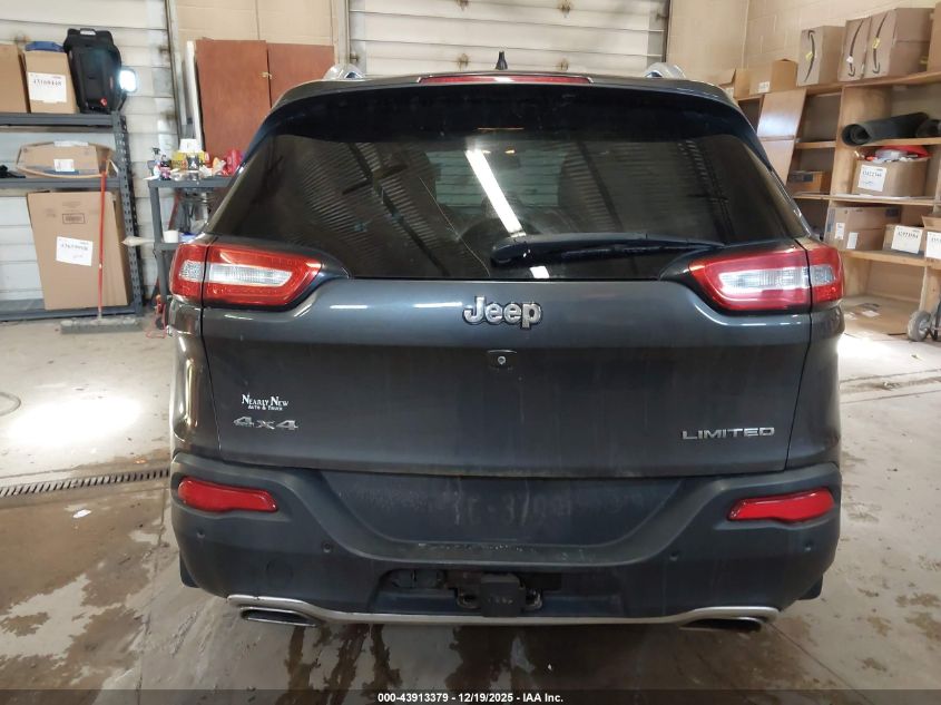 2015 Jeep Cherokee Limited VIN: 1C4PJMDS5FW606740 Lot: 43913379