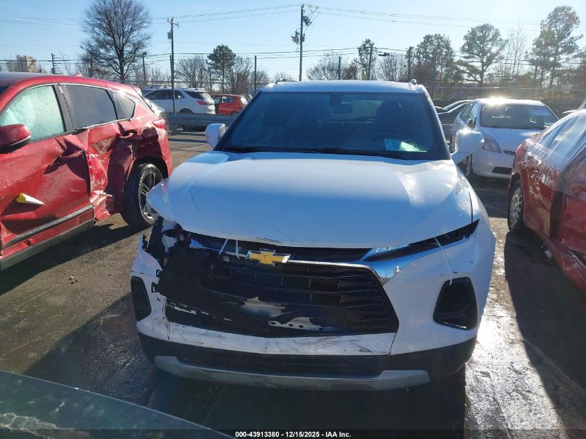 2021 Chevrolet Blazer Fwd 1Lt VIN: 3GNKBBRA2MS524914 Lot: 43913380
