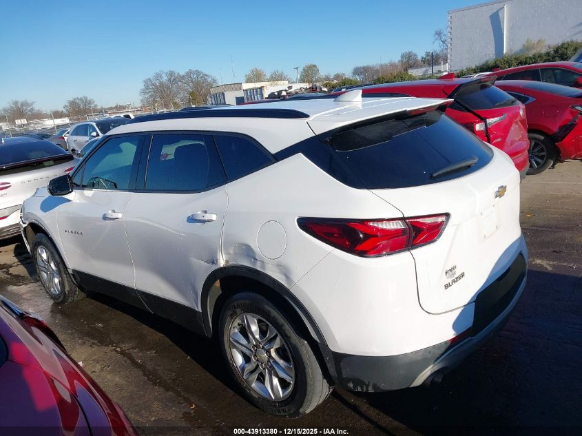 2021 Chevrolet Blazer Fwd 1Lt VIN: 3GNKBBRA2MS524914 Lot: 43913380