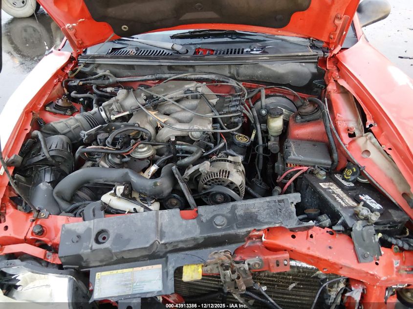 2000 Ford Mustang VIN: 1FAFP444XYF197624 Lot: 43913386