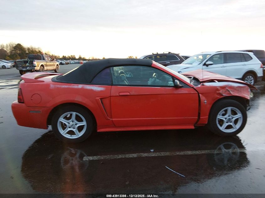 2000 Ford Mustang VIN: 1FAFP444XYF197624 Lot: 43913386