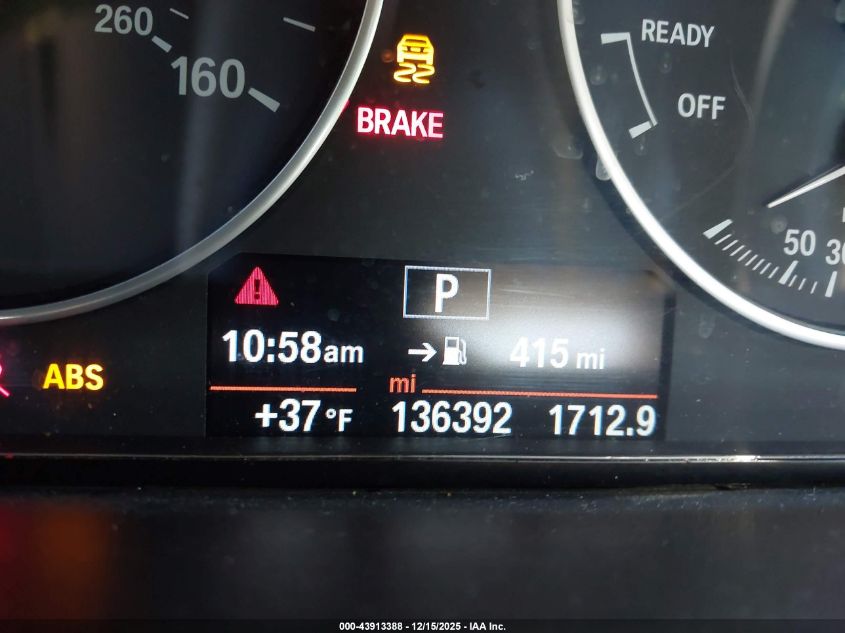 2015 BMW 320I VIN: WBA3B1C53FK137769 Lot: 43913388