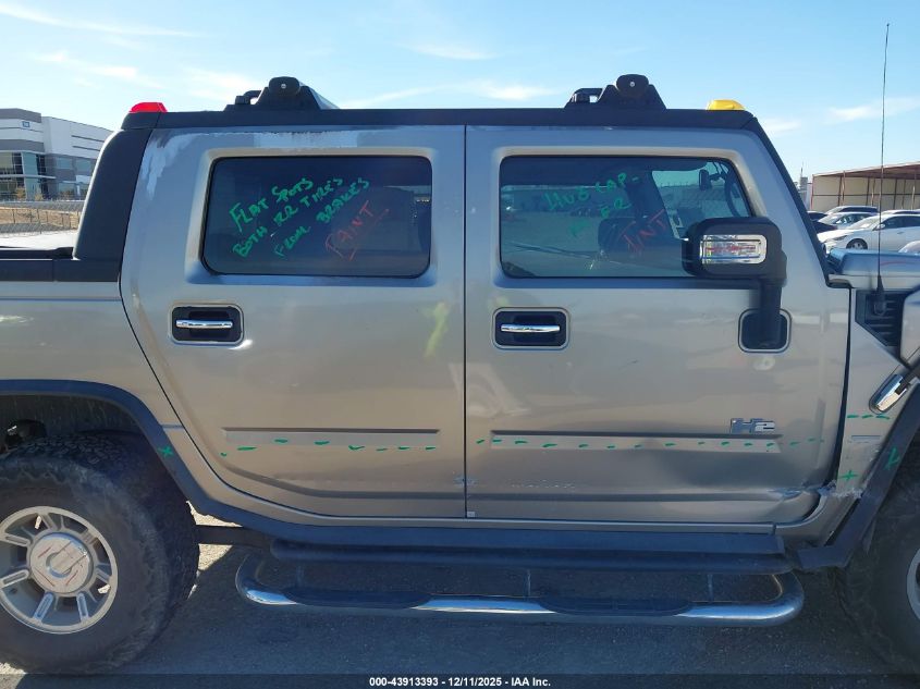 2007 Hummer H2 Sut VIN: 5GRGN22U77H100280 Lot: 43913393