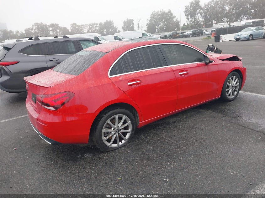 2020 MERCEDES-BENZ A auction photo 4
