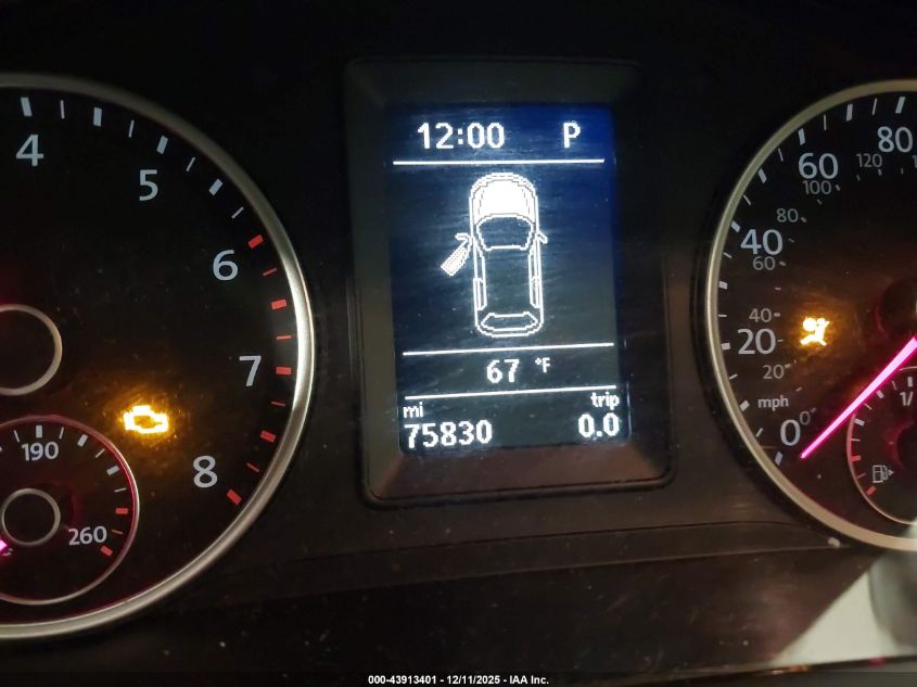 2015 Volkswagen Tiguan Sel VIN: WVGAV7AX4FW606073 Lot: 43913401