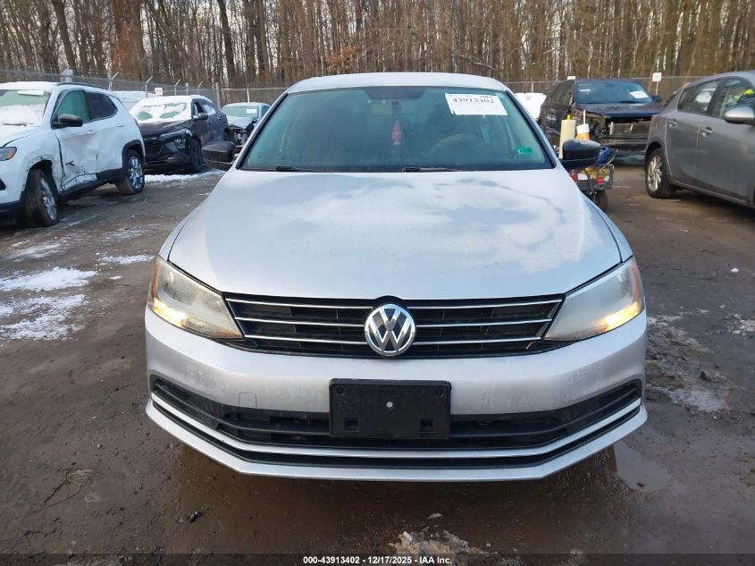 2016 Volkswagen Jetta 1.4T S VIN: 3VW267AJ3GM211432 Lot: 43913402