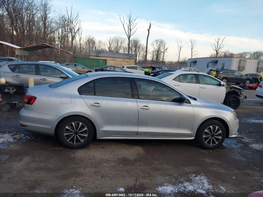 2016 Volkswagen Jetta 1.4T S VIN: 3VW267AJ3GM211432 Lot: 43913402