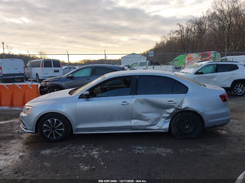 2016 Volkswagen Jetta 1.4T S VIN: 3VW267AJ3GM211432 Lot: 43913402