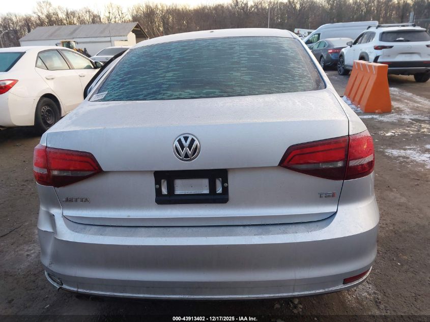 2016 Volkswagen Jetta 1.4T S VIN: 3VW267AJ3GM211432 Lot: 43913402
