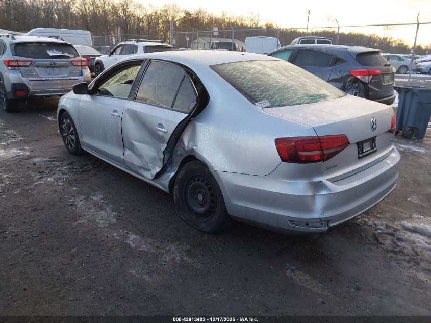 2016 Volkswagen Jetta 1.4T S VIN: 3VW267AJ3GM211432 Lot: 43913402